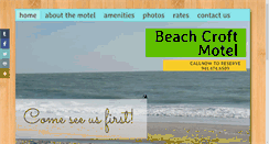 Desktop Screenshot of beachcroftmotel.com